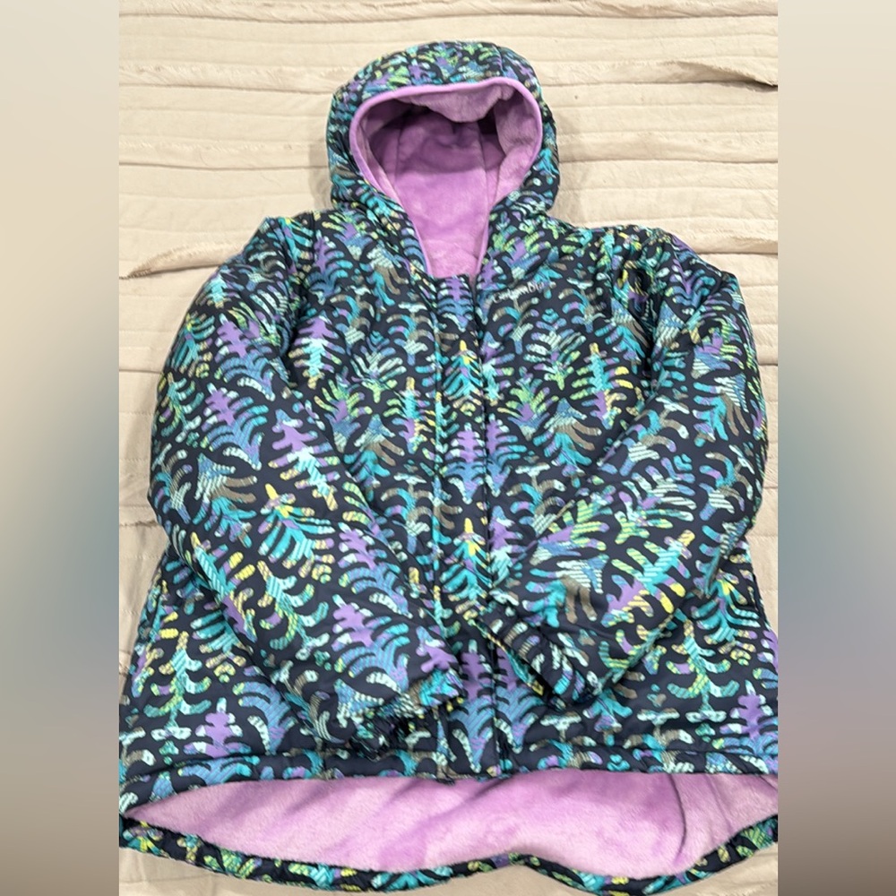 Kids Columbia reversible coat L